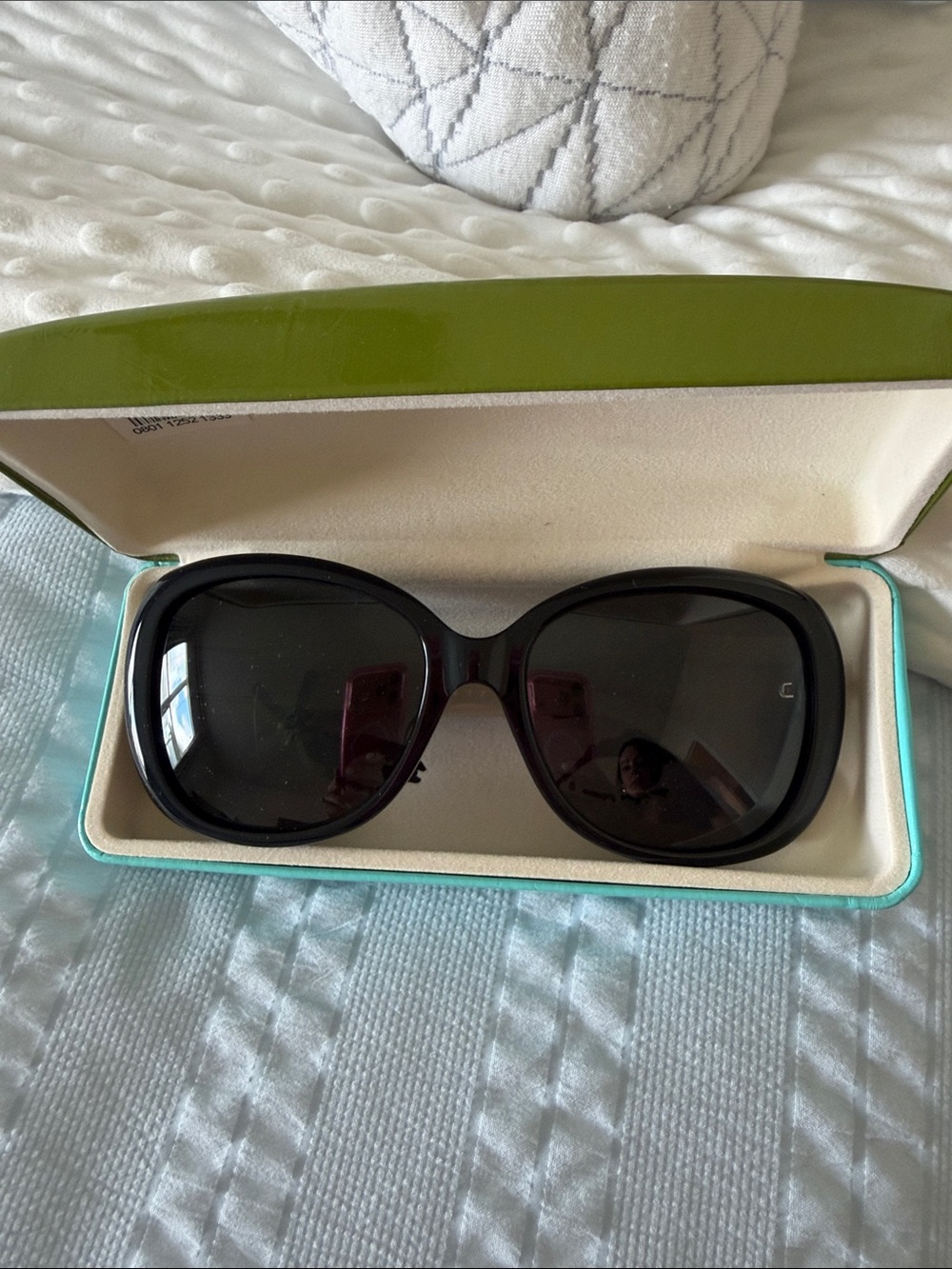 Kate Spade Polarized Oversized Women's Sunglasses in Black